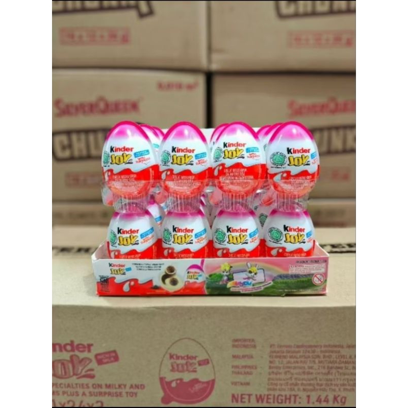 

1Box Kinder Joy isi 24Pcs Chocolate Boy or Girl