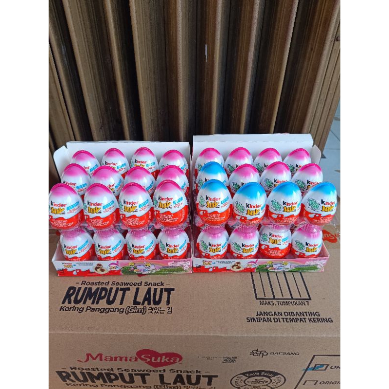 

1Box Kinder Joy isi 24Pcs Chocolate Boy or Girl free gift