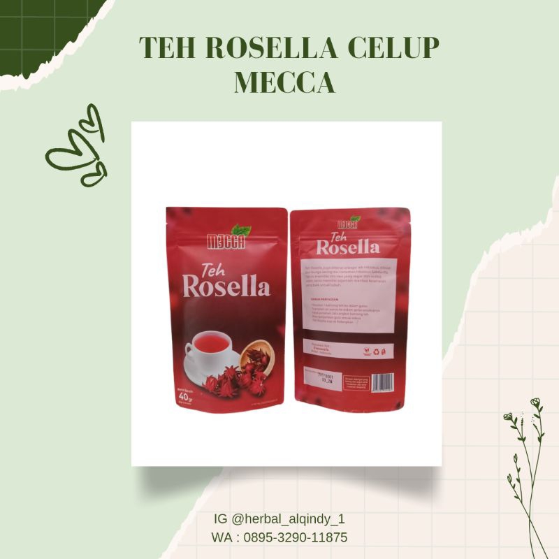 

Teh Celup Rosella Mecca