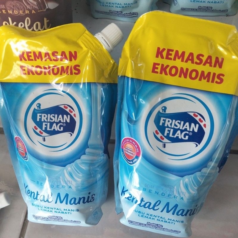 

Frisian flag pouch 2 x 560 ml putih
