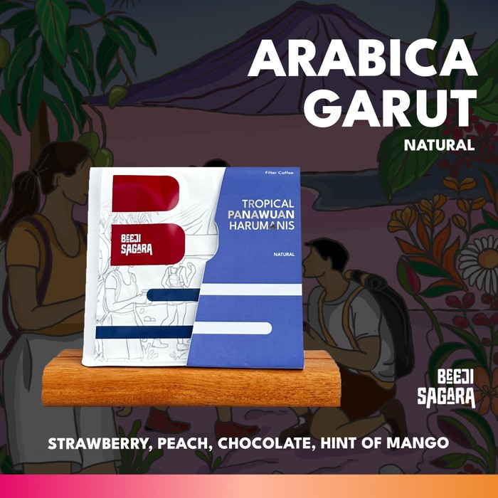 

Kopi Arabika Tropical Panawuan Harumanis - Garut Natural- 200 gram - (Biji/Bubuk)-Medium Roast