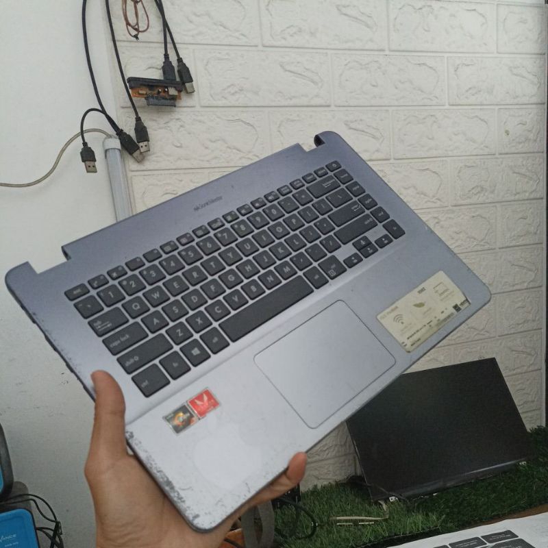 casing bawah asus x505za bonus keyboard
