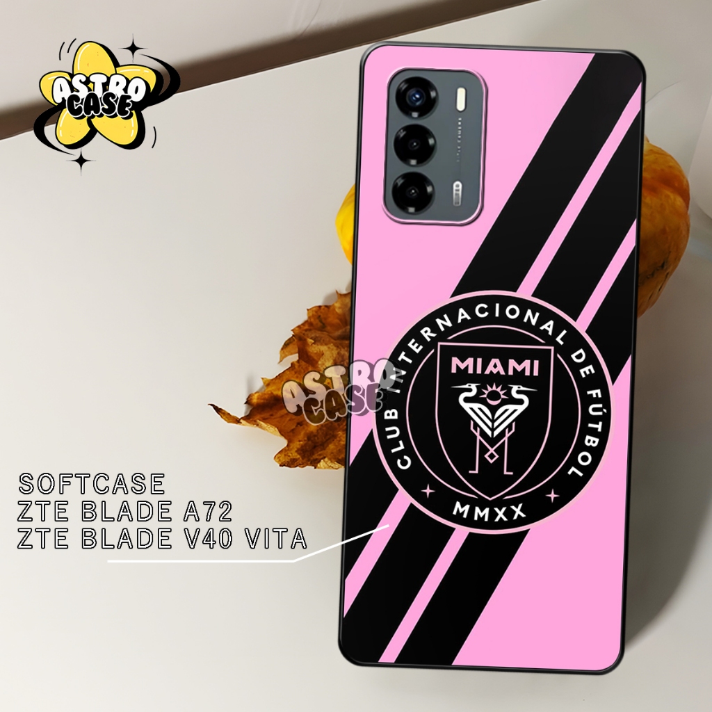 Case V40 Vita - Cassing ZTE Blade V40 Vita / ZTE Blade A72 New Motif Miami - Softcase Motif Keren ZT
