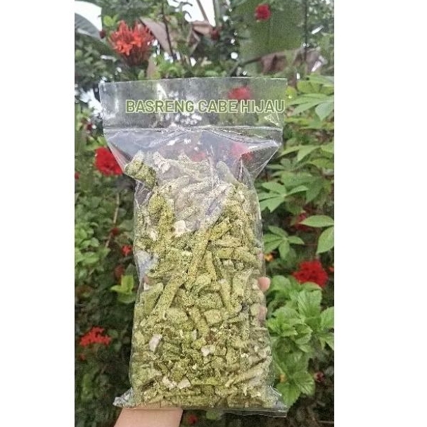 

BASRENG PEDAS CABE HIJAU 500G