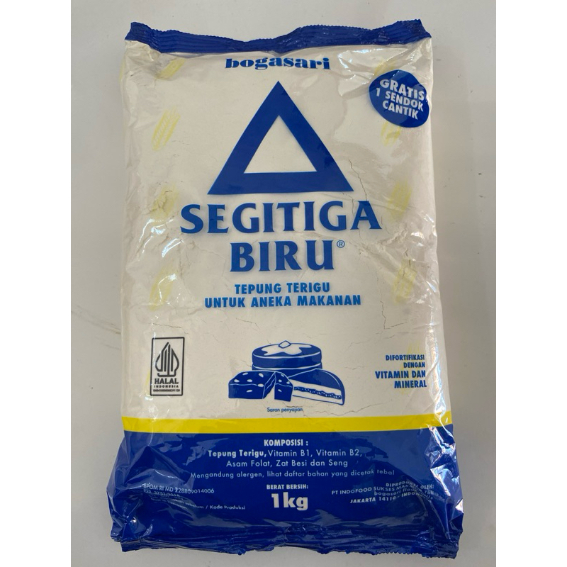 

Tepung Terigu Segitiga Biru 1 Kg