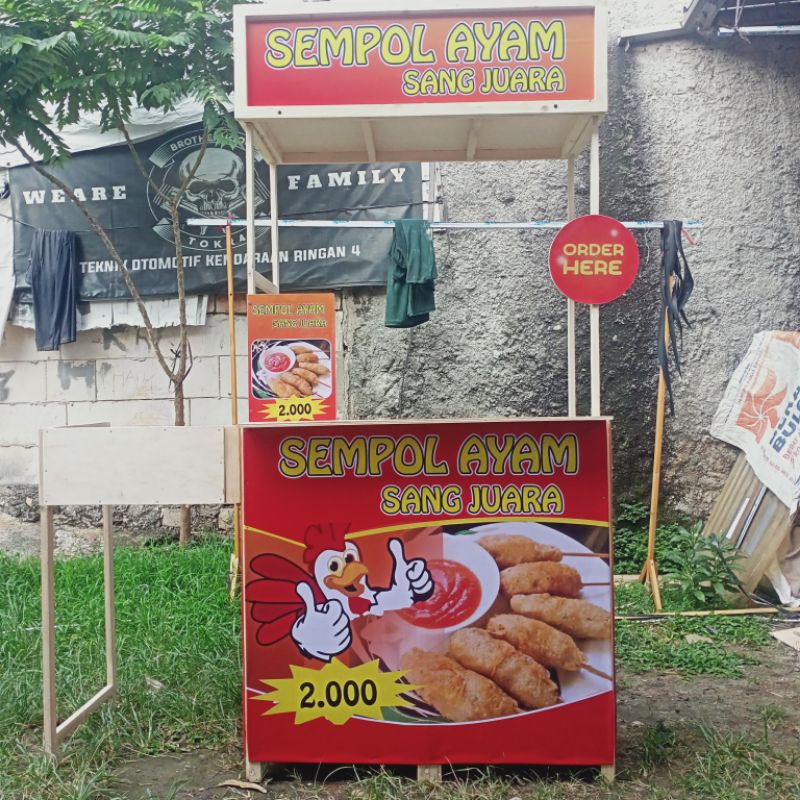 Booth portable | booth portable lipat untuk jualan | booth portable lipat |  booth portable kayu | b