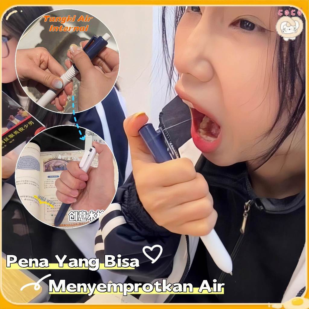 

Pena Lucu Mainan Pistol Air/Alat Tulis Siswa Lucu/Mainan Lucu Baru 2025/Pistol Air Yang Dapat Menulis/Pena Semprotan Air Baru
