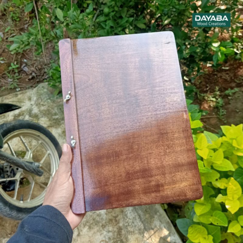 

Papan Daftar Menu Kayu Board A4 30x21 CM Premium