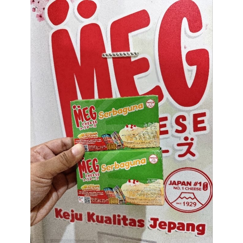 

(Dapat 2 PCS) Keju MEG Serbaguna Cheese MEG 120g