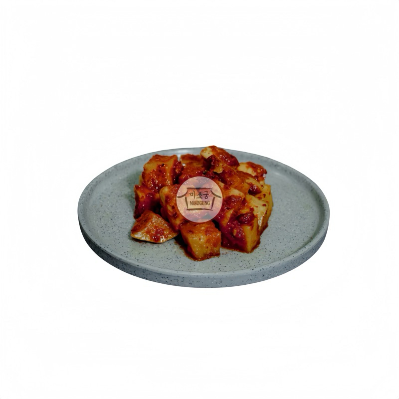 

Kkakdugi Kimchi_(깍두기 김치) Masakan By Chef Korea Asli