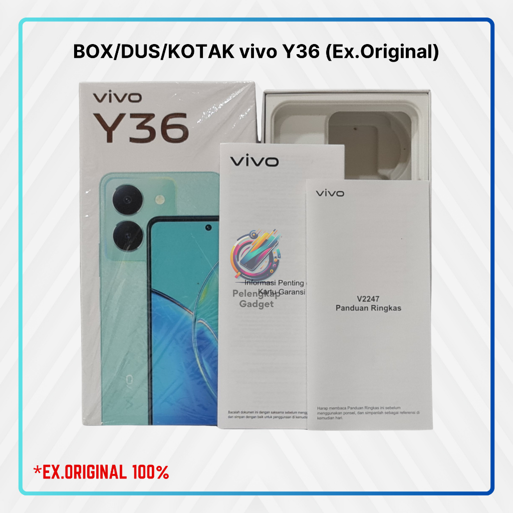 

BOX/DUS/KOTAK vivo Y36 (Ex.Original)