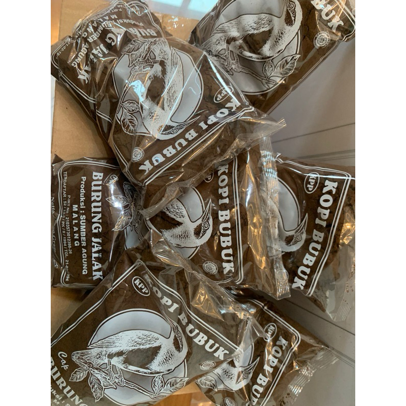 

kopi bubuk Cap Jalak 200 gram / Kopi Asli Malang / Kopi Murah