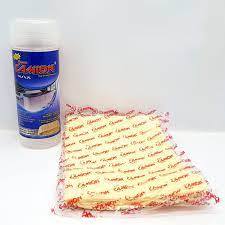 CAMION bunga jumbo kanebo 64x42x0.25 cm & 42x32x2,5 cm Kain Lap Chamois Besar Berserat Daya Serap