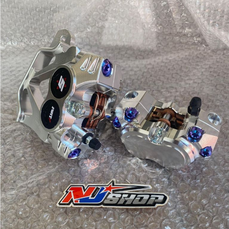 Set baut titanium grade5 original  isi 6 untuk kaliper formula [baut only tanpa kaliper]