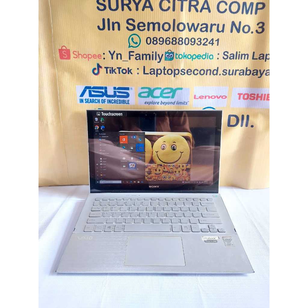 Sony Vaio SVP11216CGS Touchscreen Intel core i5