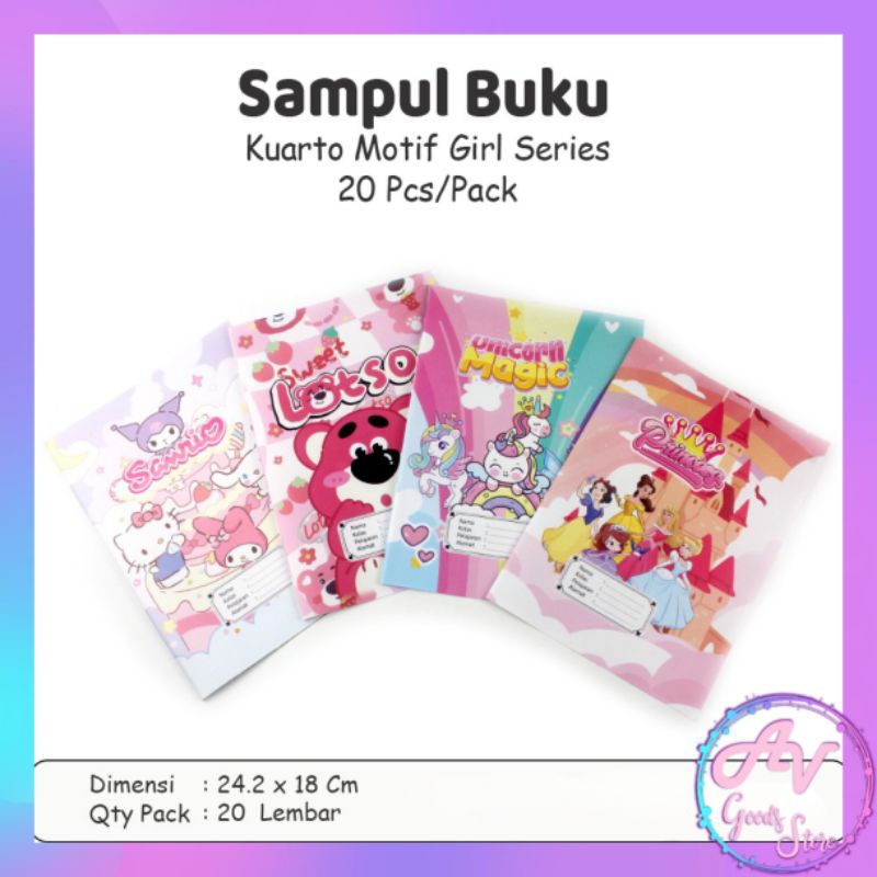 

Sampul Buku Art Paper KARAKTER / Sampul Buku Kertas Kwarto isi 20lbr