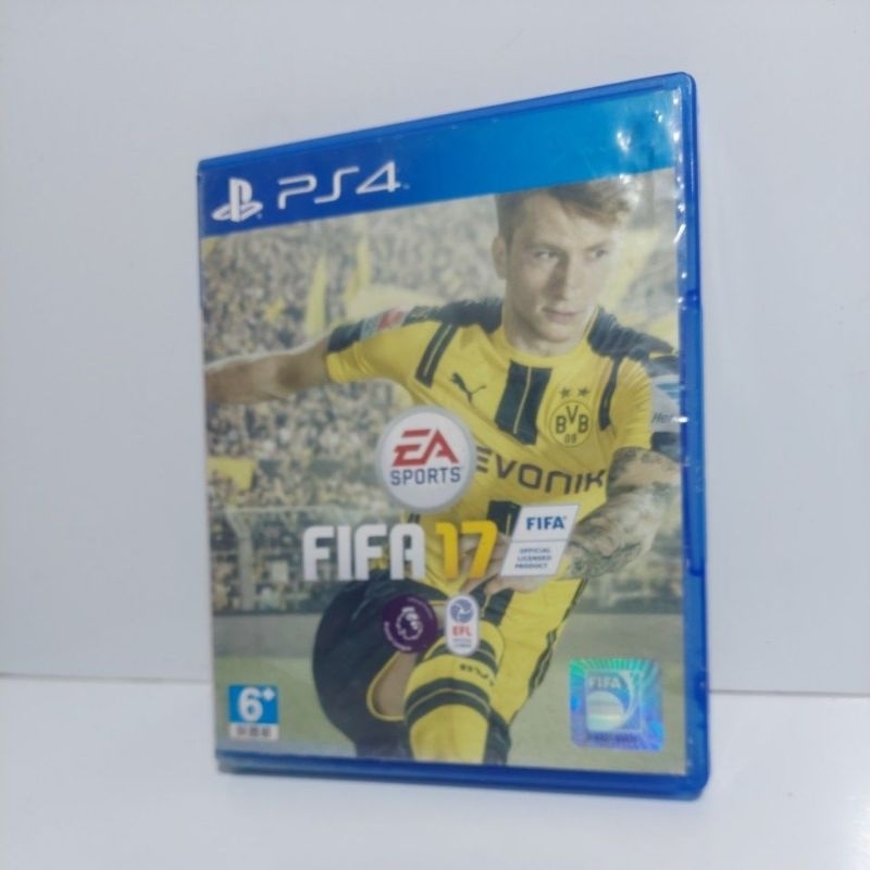 jual kaset ps4 game bola fifa 17 preloved
