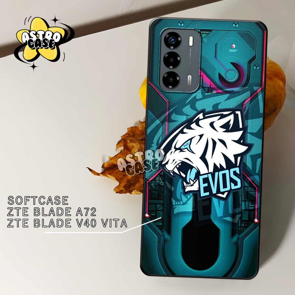 Case V40 Vita - Cassing ZTE Blade V40 Vita / ZTE Blade A72 New Motif Epos - Softcase Motif Keren ZTE