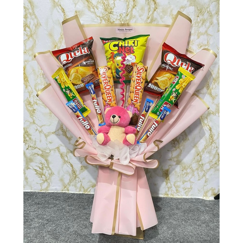 

BUKET SNACK, BUCKET ULTAH, BUCKET MAKANAN