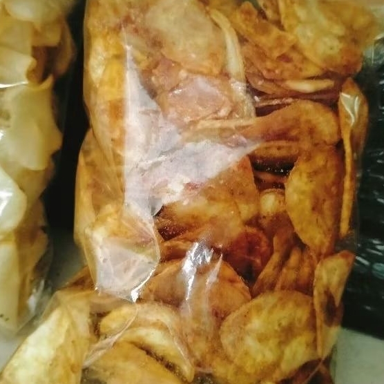 

kripik pisang pedas manis 250 gram