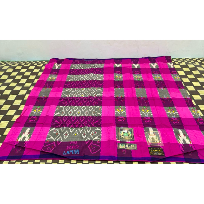 Sarung Lamiri MGT KOTAK/MGT ZEBRA NEW Full Sutra Basah Dewasa
