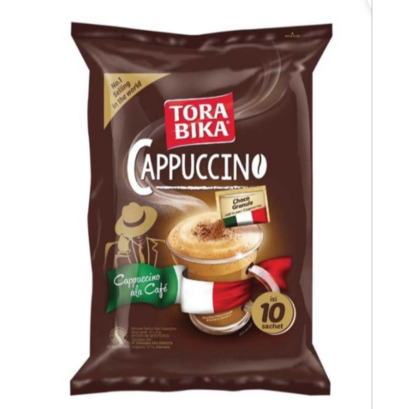 

Torabika kopi instan cappuccino isi 10 sachet @25 gram