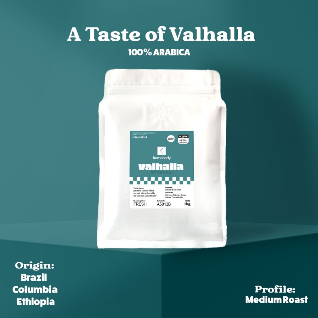 

Kopi Blend Specialty Full Arabica Valhalla Blend 1kg