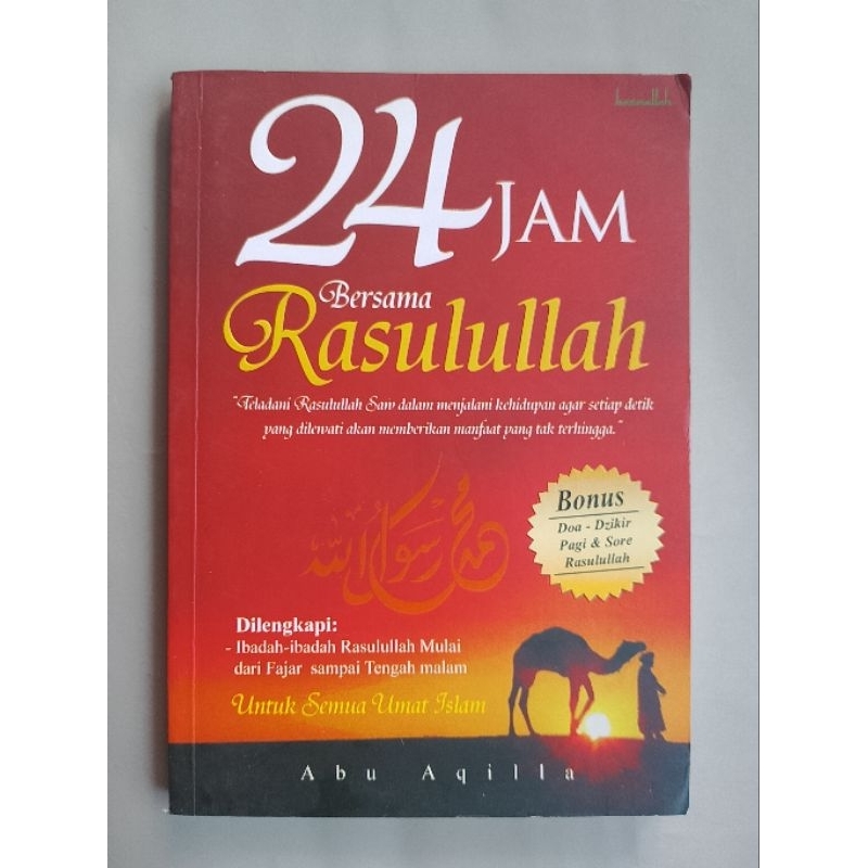 BUKU RELIGI 24 JAM BERSAMA RASULULLAH original