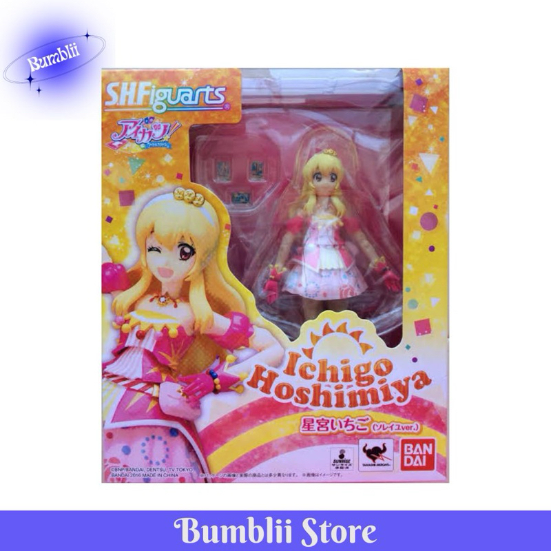 Aikatsu Soleil Ichigo Hoshimiya Action Figure ORIGINAL BANDAI