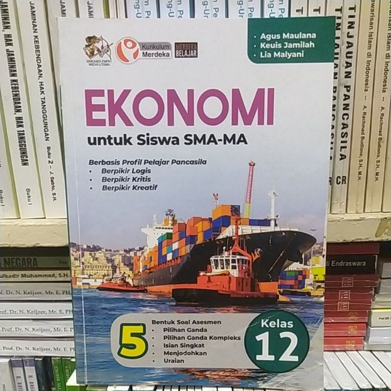 Ekonomi 12 SMA Kurikulum Merdeka Yrama Widya