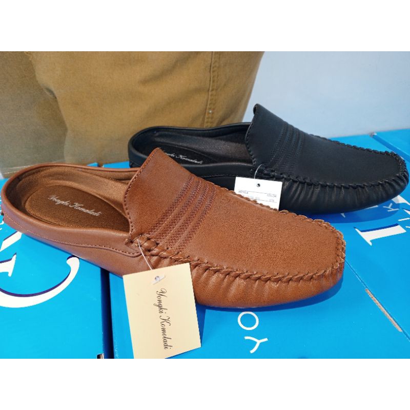 Sepatu moccasin (Bustong) pria Yongki Komaladi