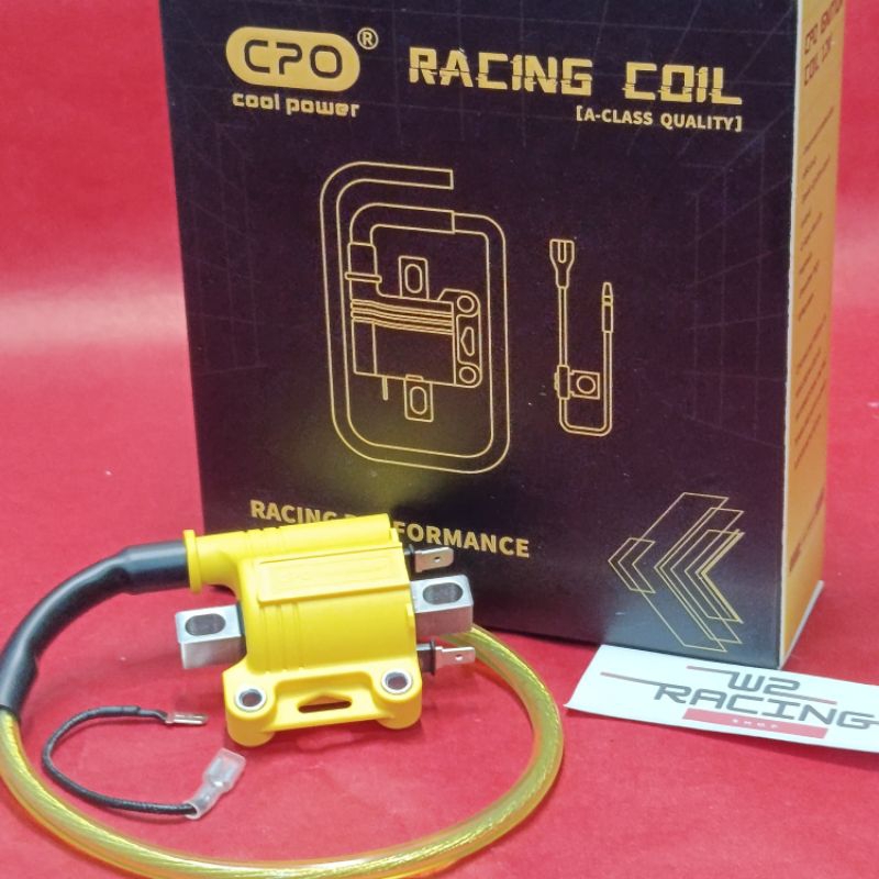 Koil Coil Ignition12v CPO Pengapian Koil Karburator or Injeksi Koil Racing Original CPO Cool Power