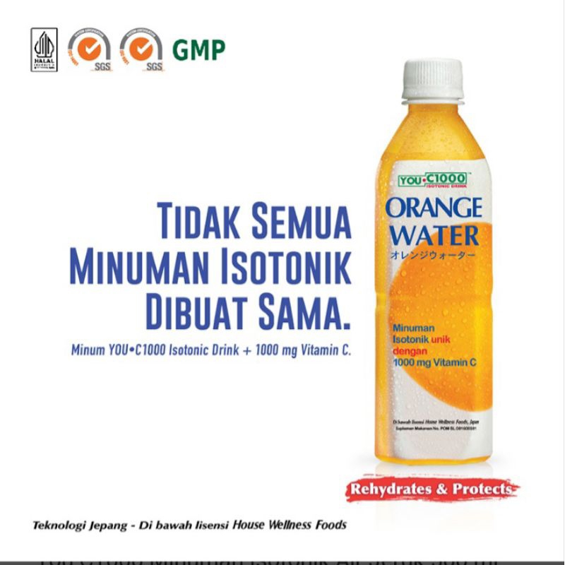 

YOU C1000 MINUMAN ISITONIK ORANGE WATER 500ML