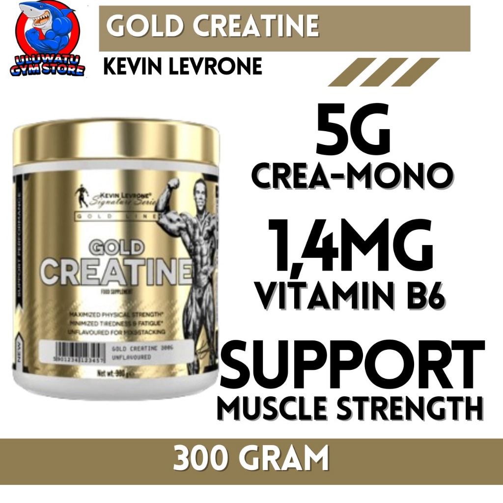 

Kevin Levrone 100% Micronized Creatine Monohydrate 300 Grams - 60 Servings Unflavoured