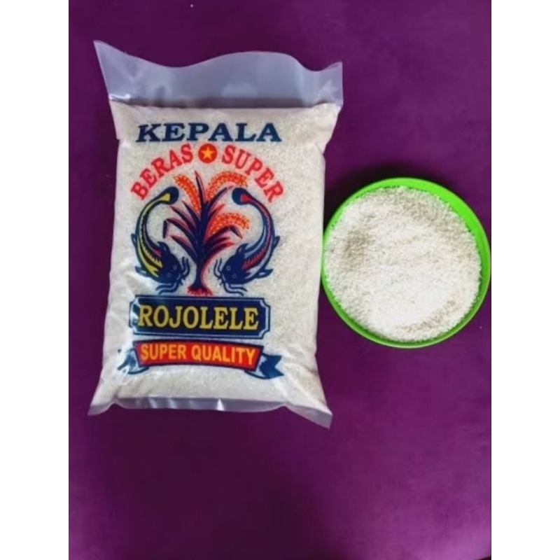 

BERAS SUPER ROJOLELE || BERAS ROJOLELE 5 liter