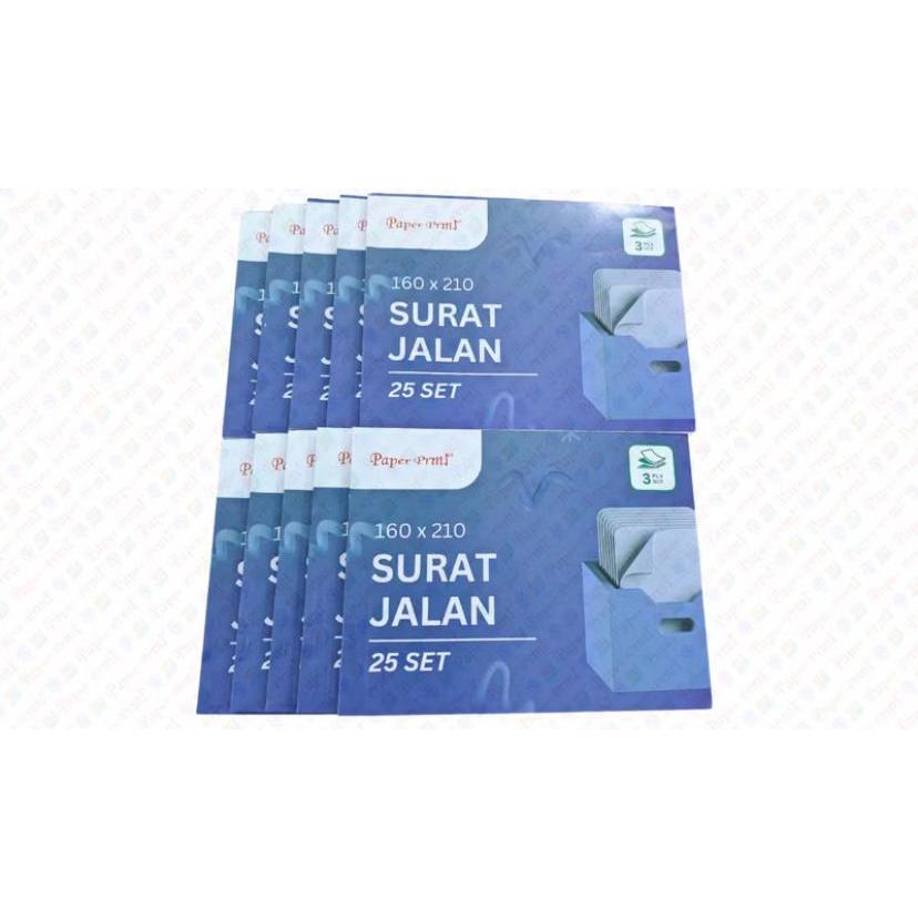 

PAPERPRYNS Surat Jalan 160 x 210 mm – 3 PLY - NCR (25 SET) 1pack 10 Buku