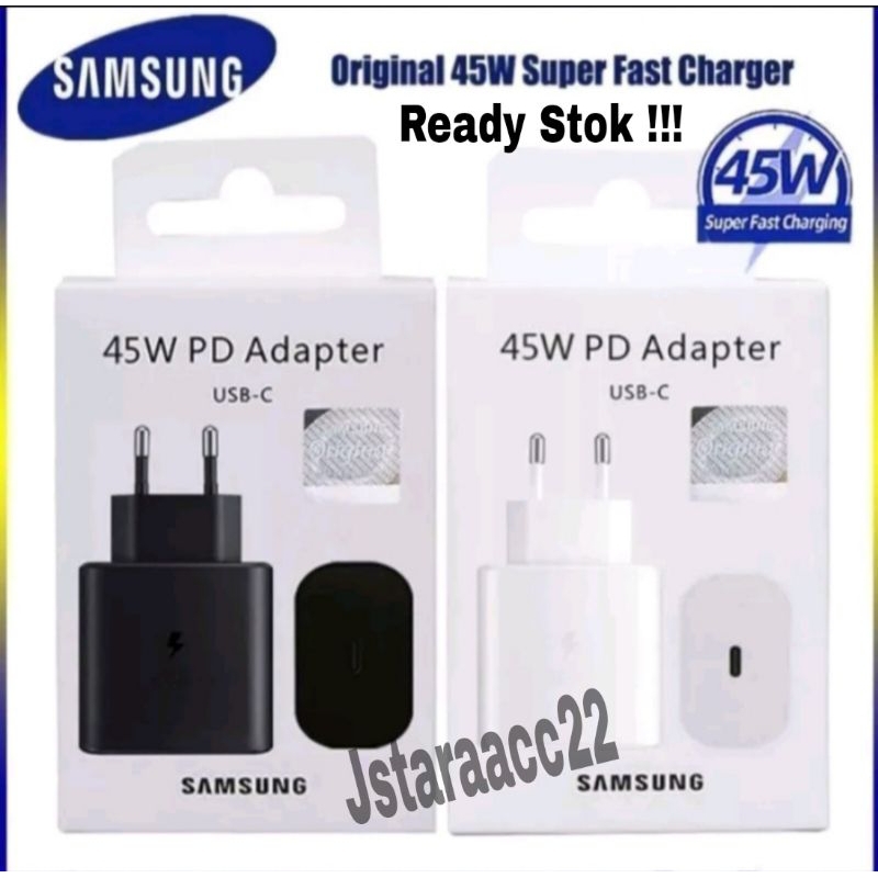 ADAPTER KEPALA CHARGER SAMSUNG GALAXY A56 5G TYPE C FAST CHARGING KEPALA BATOK CARGER ORIGINAL 100% 