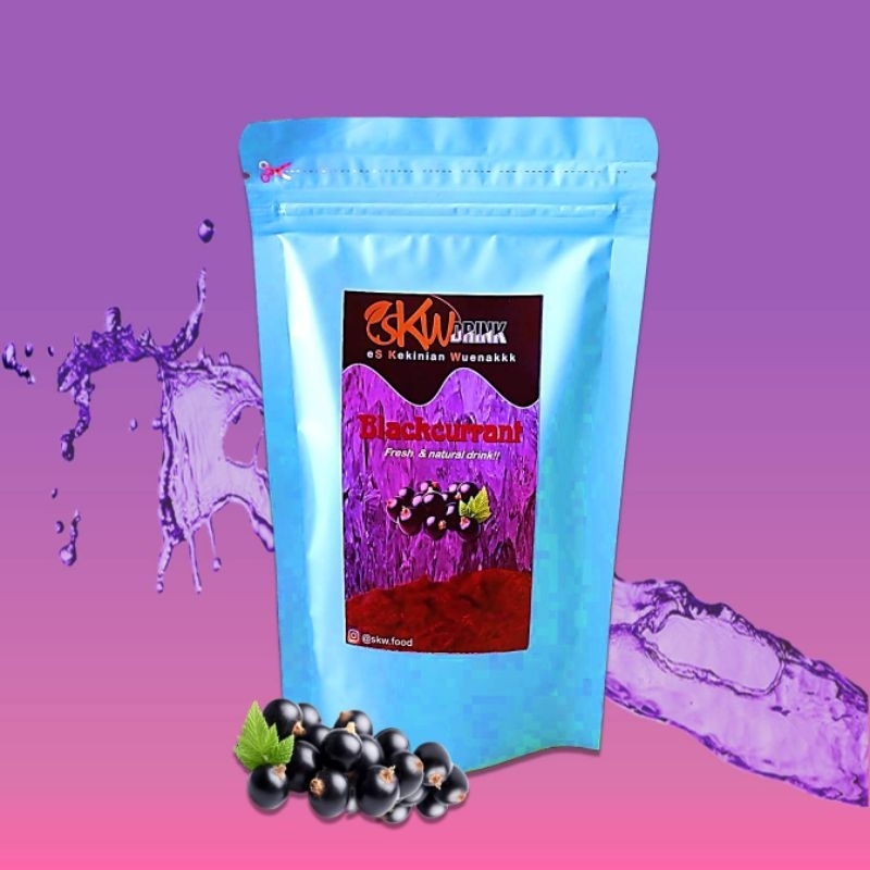 

SKW Drink Powder Instan Blackcurrant 1000gr