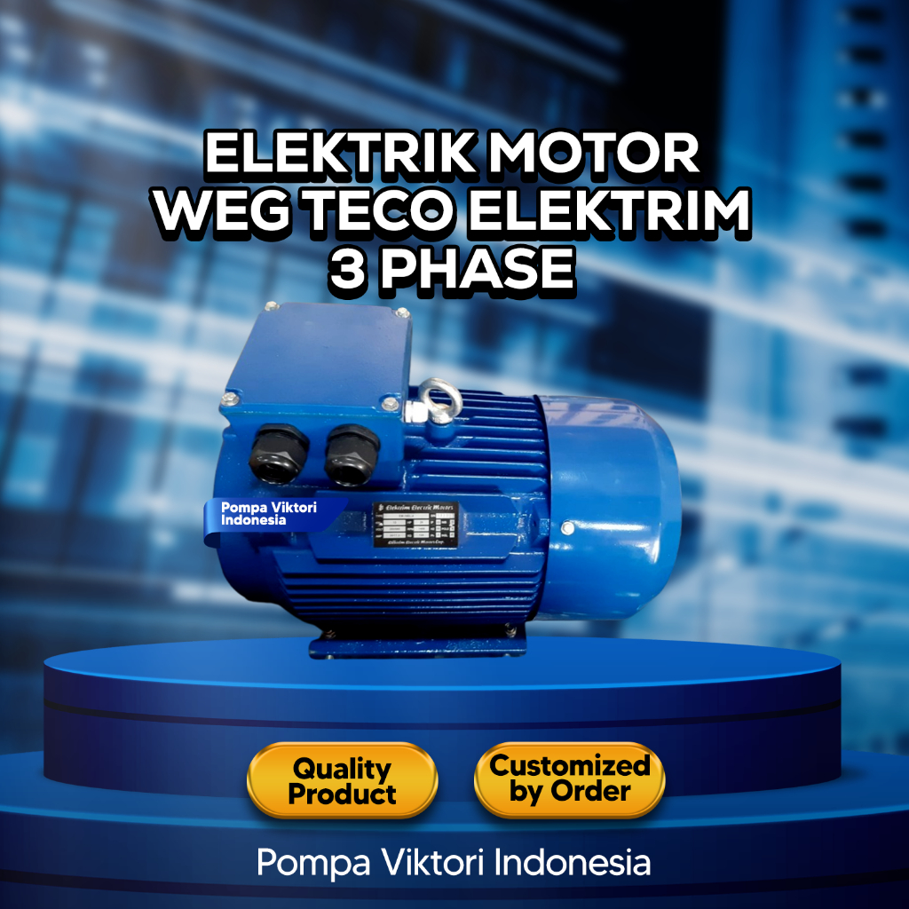 ELEKTRIK MOTOR WEG TECO ELEKTRIM 3 PHASE