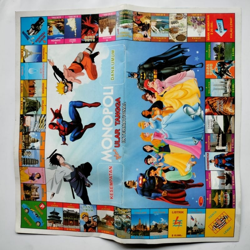 MONOPOLI/ MAINAN MONOPOLI/ SET MAINAN MONOPOLI