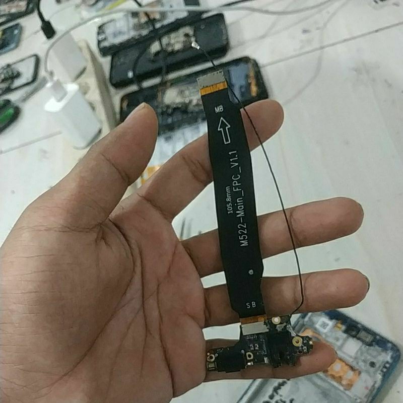 flexible board cas bekas ori Redmi note 9 pro minus cek deskripsi