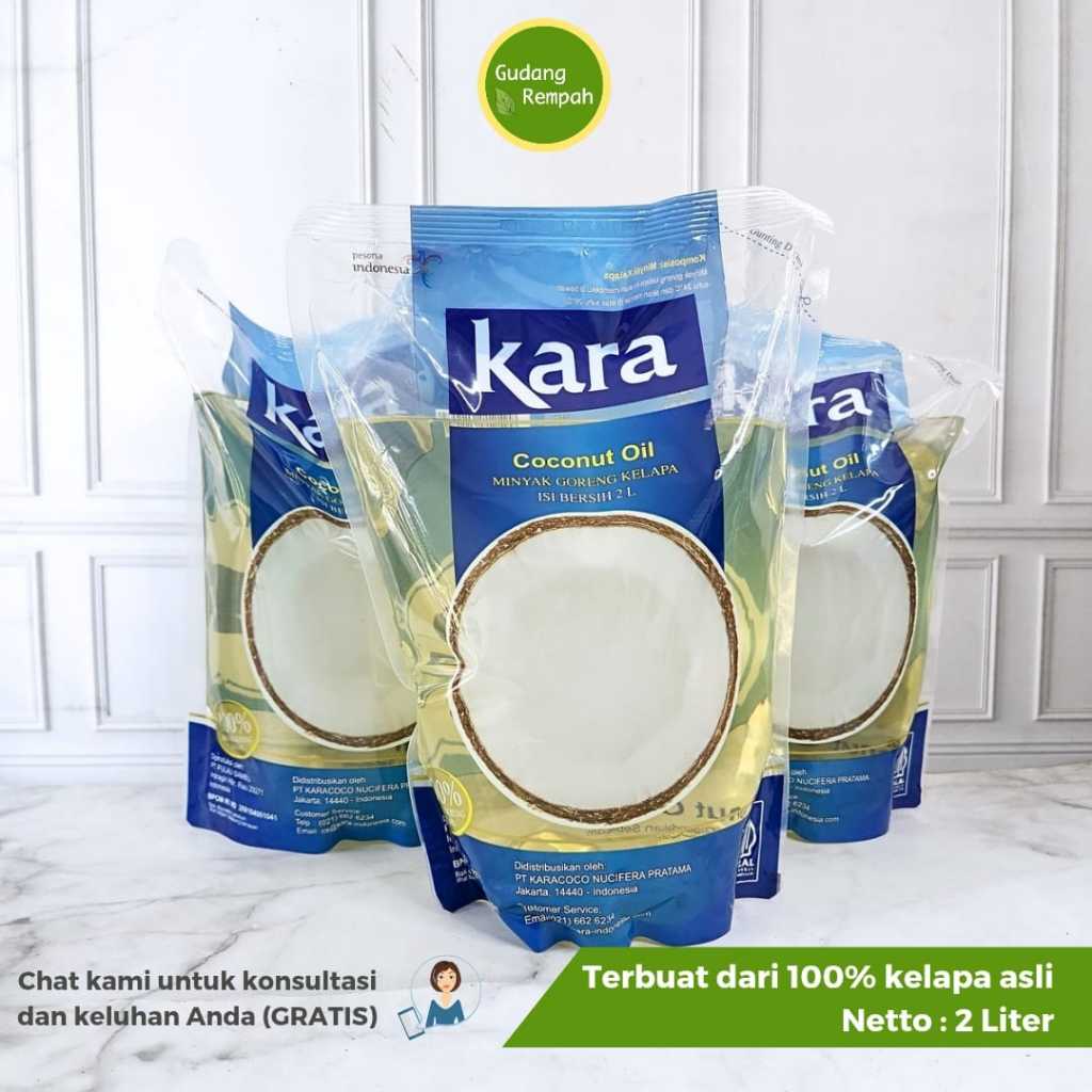 

HOT PROMO!! Minyak Goreng Kelapa KARA 2 Liter - FREE Bubble Wrap