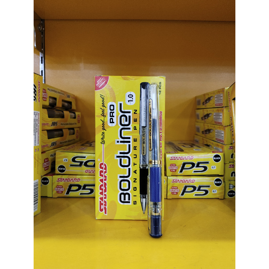 

pulpen standard boldliner pro