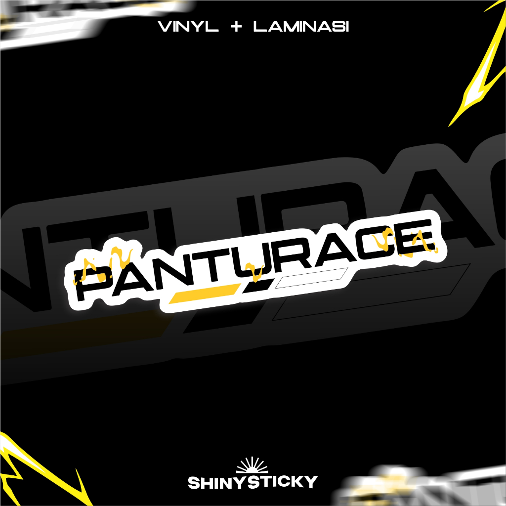 

STIKER STICKER RACING BY SHINYSTICKY ANTI AIR TINGGAL TEMPEL