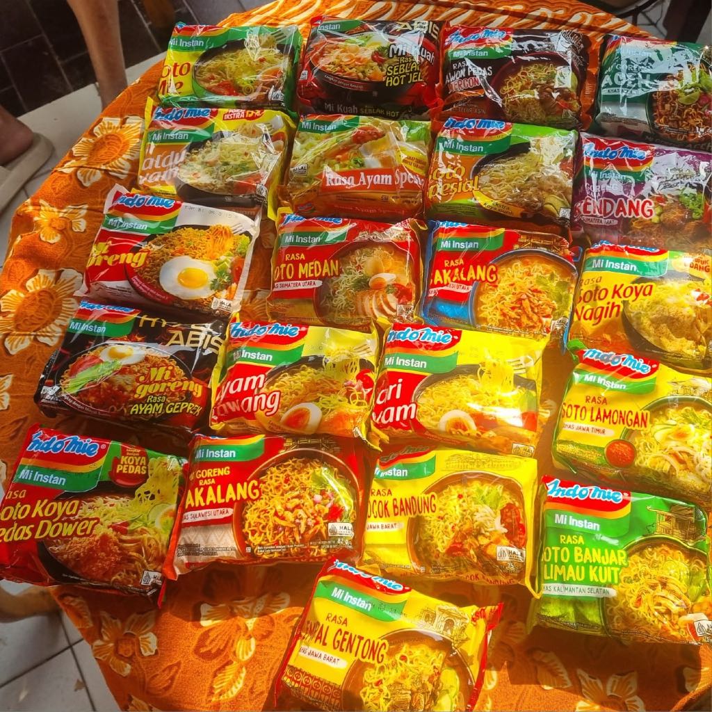 

INDOMIE Mi Goreng Aneka Rasa – Per Bungkus / Pcs | Original, Rendang, Aceh, Cakalang, Ayam Geprek