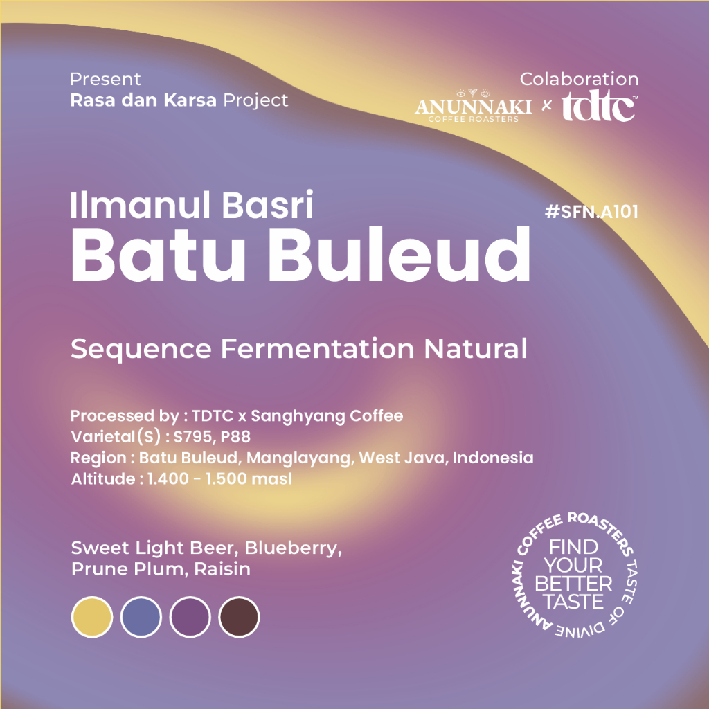 

Ilmanul Basri. Batu Buleud #SFN.A101 (Filter Arabika Kopi) – The Dancing Tongue Club X Anunnaki Coffee Roasters