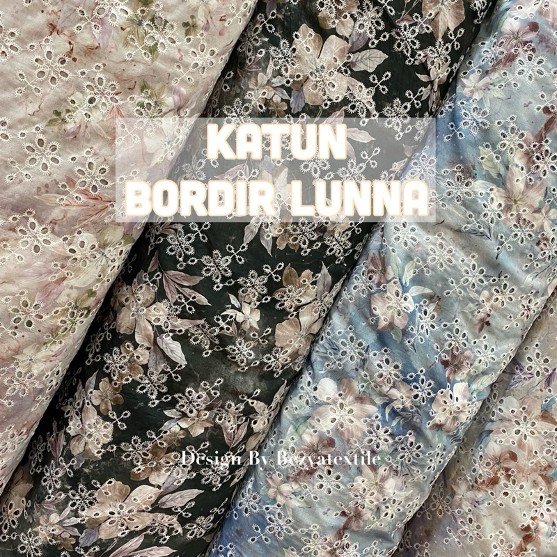 KATUN BORDIR LUNNA / KATUN BORDIR BOLONG-BOLONG / KATBOL