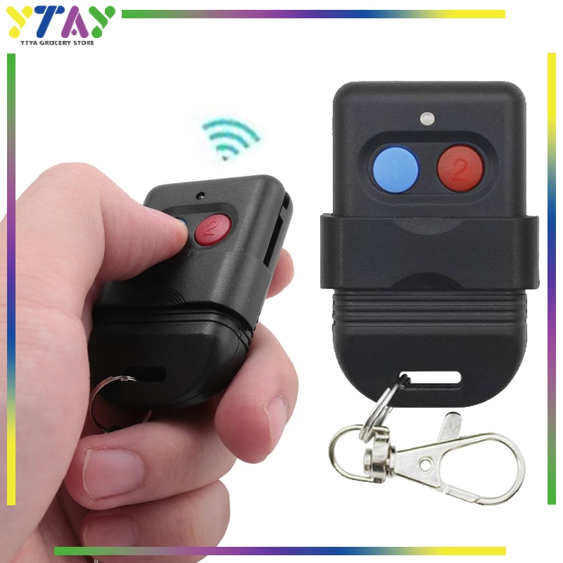 Remote Gerbang Pintu SMC5326 Frekuensi 330MHz/433MHz, Remote Pagar Otomatis 2 Tombol