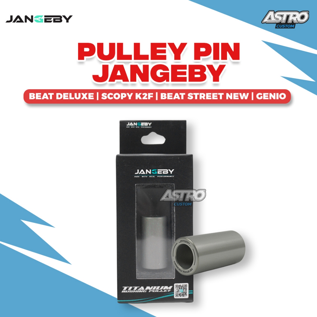Pulley Pin Jangeby Beat Deluxe Street New Scoopy Fi Genio Bos Bosh Boshing Titanium Rumah Roller CVT