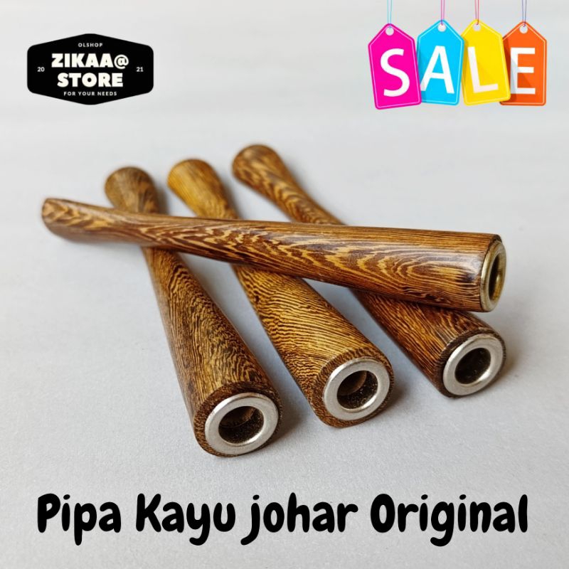 Pipa Once Cangklong Kayu Johar Asli Original Premium